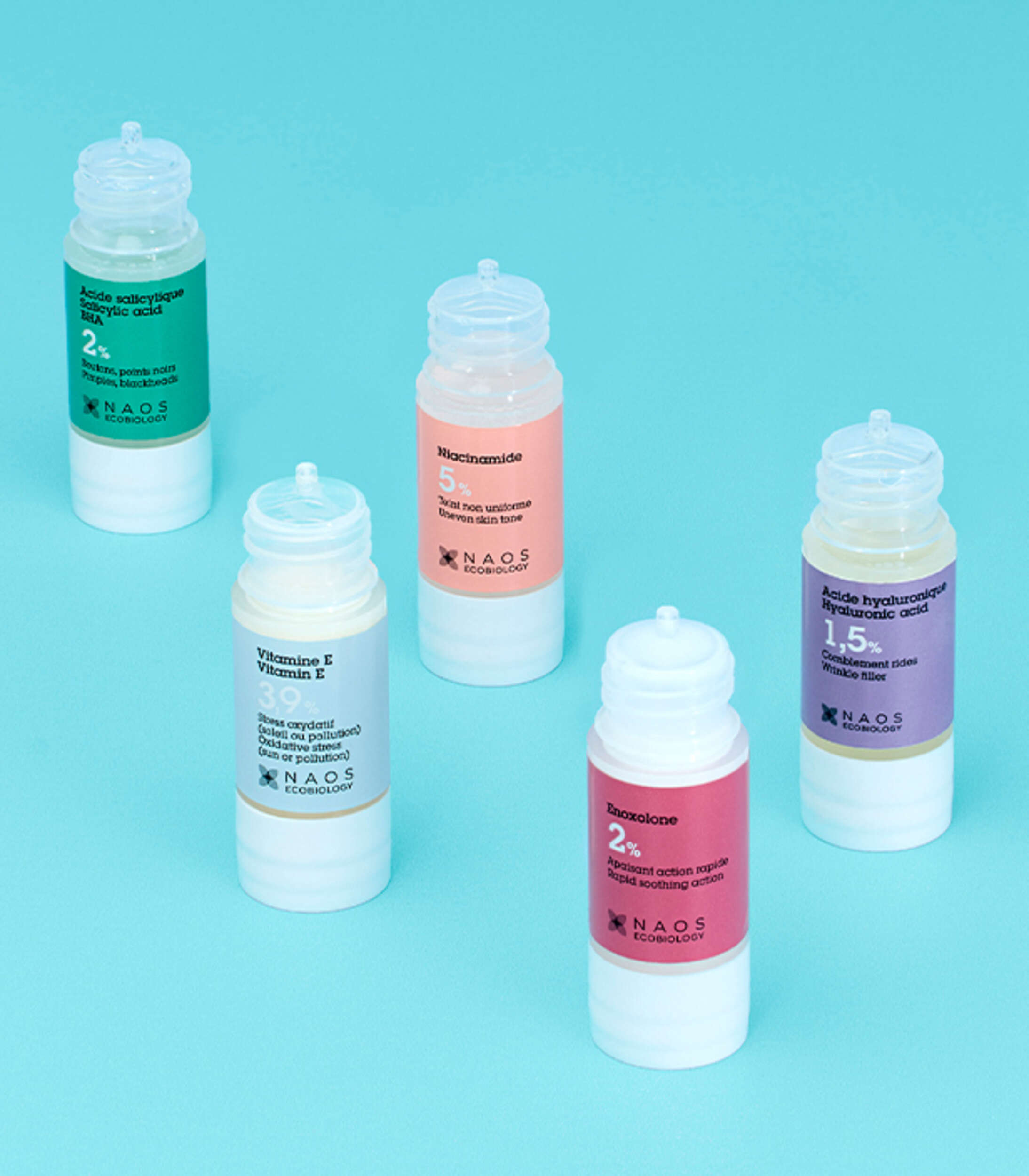 Los ingredientes naturales más comunes en nuestros activos puros y los beneficios en tu piel